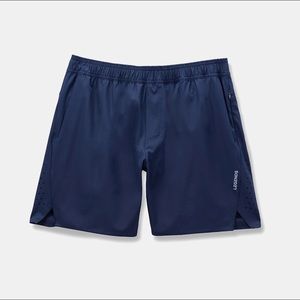 Brand New With Tags Mens Medium Legends Brand Navy Blue Relay Short Linerless